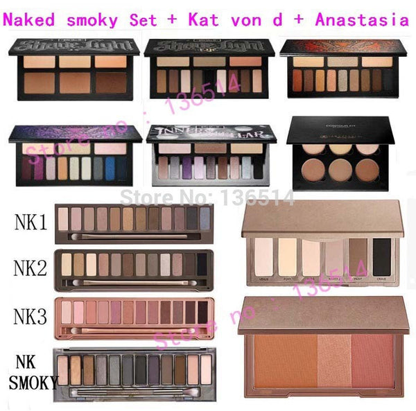 NAKED Brand Makeup  All In One On Sale (Nk2, 3, Smoky , Basis)